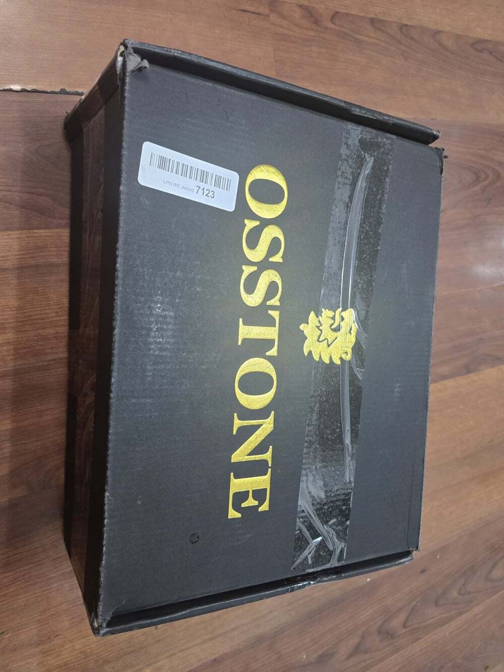 OSSTONE Silver Leather Chelsea Horse Hair Dress Boots Zipper-up MEN Retro READ - Picture 8 of 12